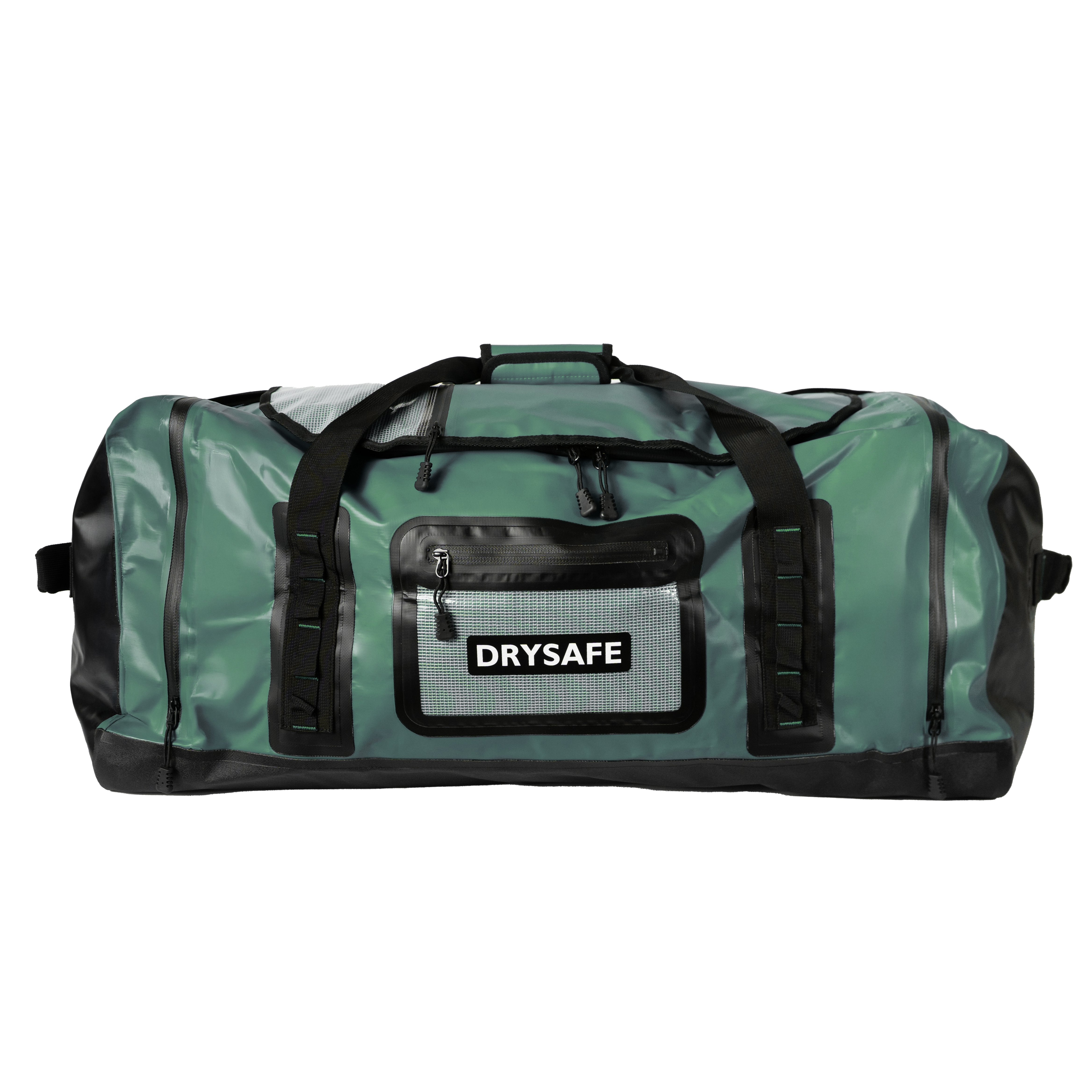 Bolso Outdoor XL LLANCALIL 120 Lts impermeable DRYSAFE Verde Petroleo