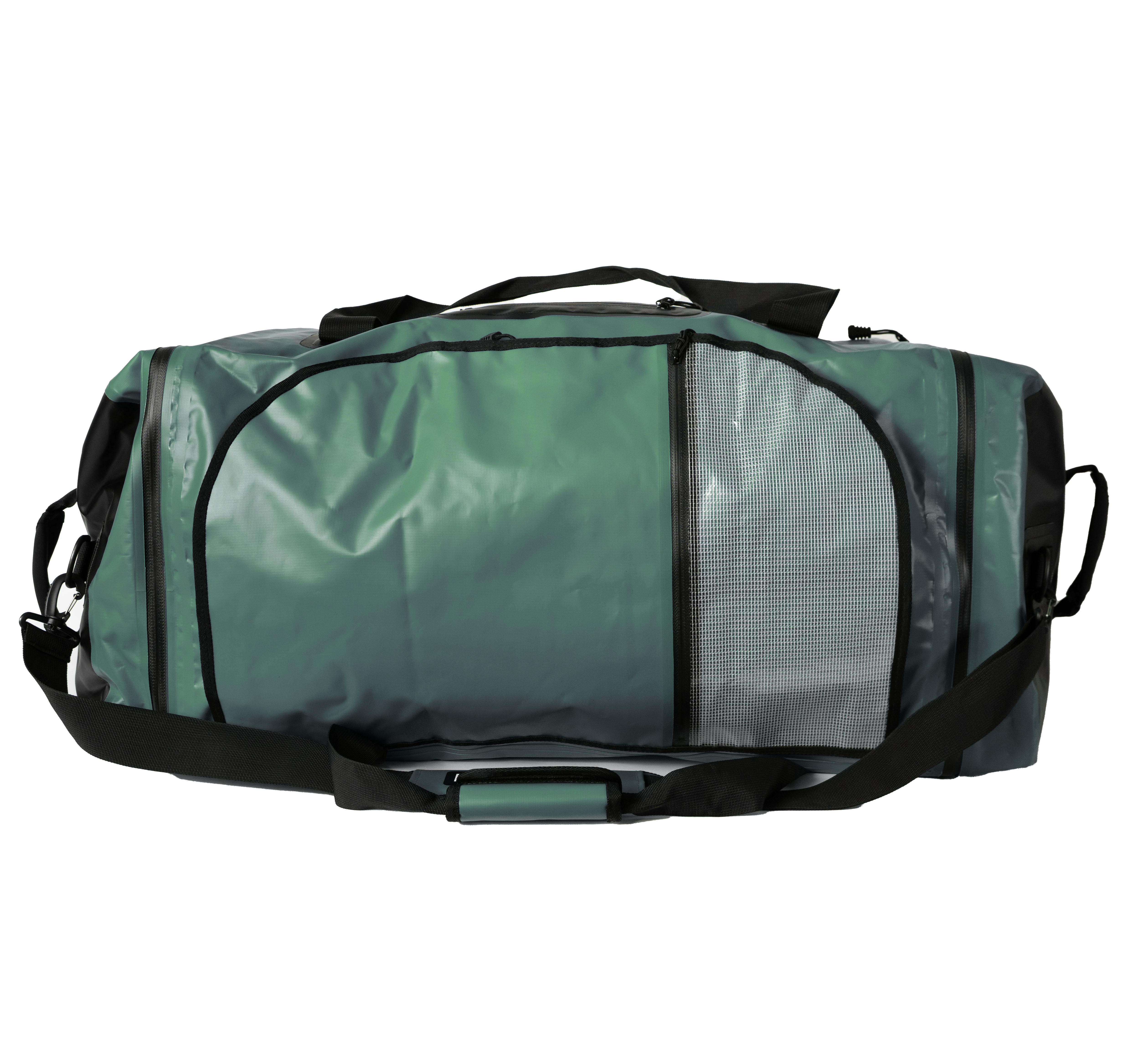 Bolso Outdoor XL LLANCALIL 120 Lts impermeable DRYSAFE Verde Petroleo