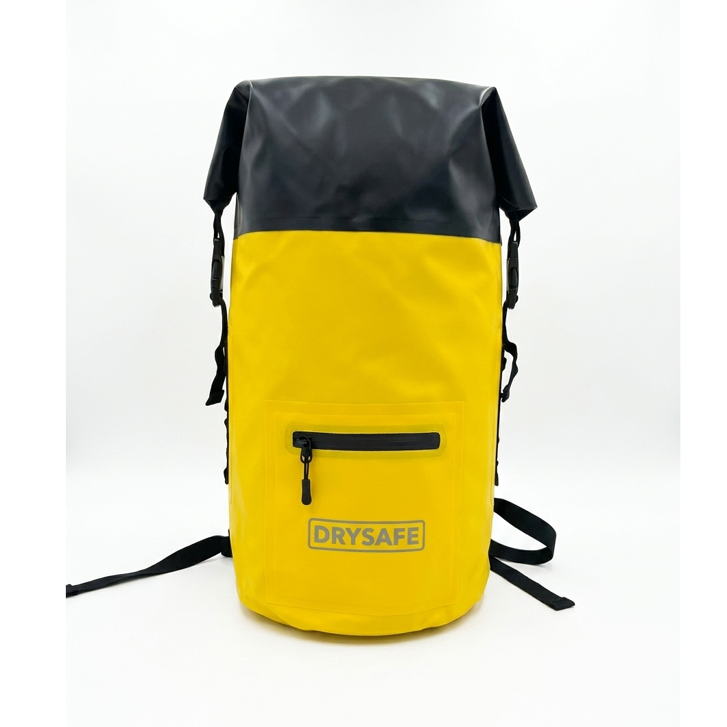 Mochila Outdoor MAWUN 30 Lts 100% Impermeable DRYSAFE Amarillo