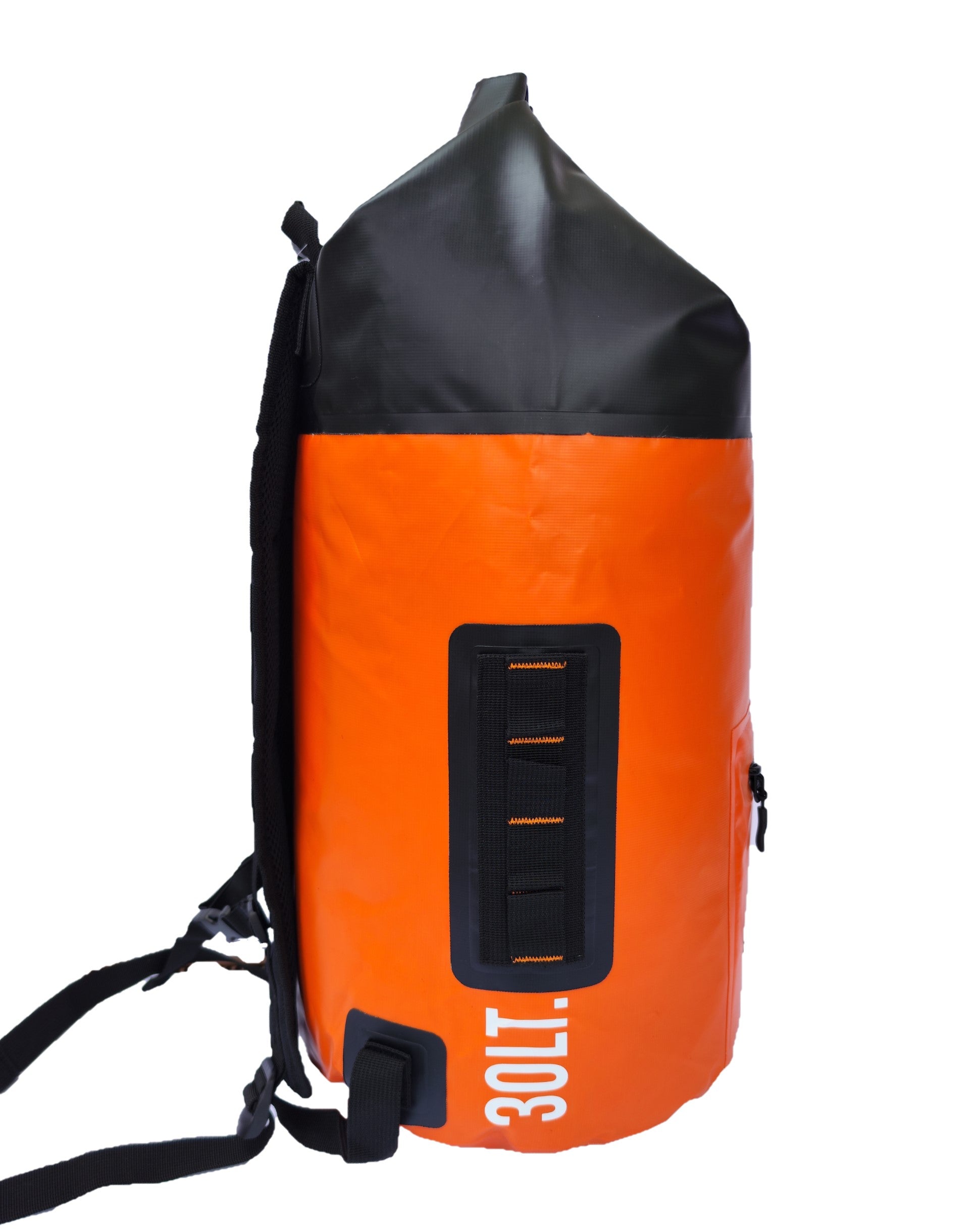 Mochila Outdoor 30 Lts 100% Impermeable DRYSAFE  Naranja