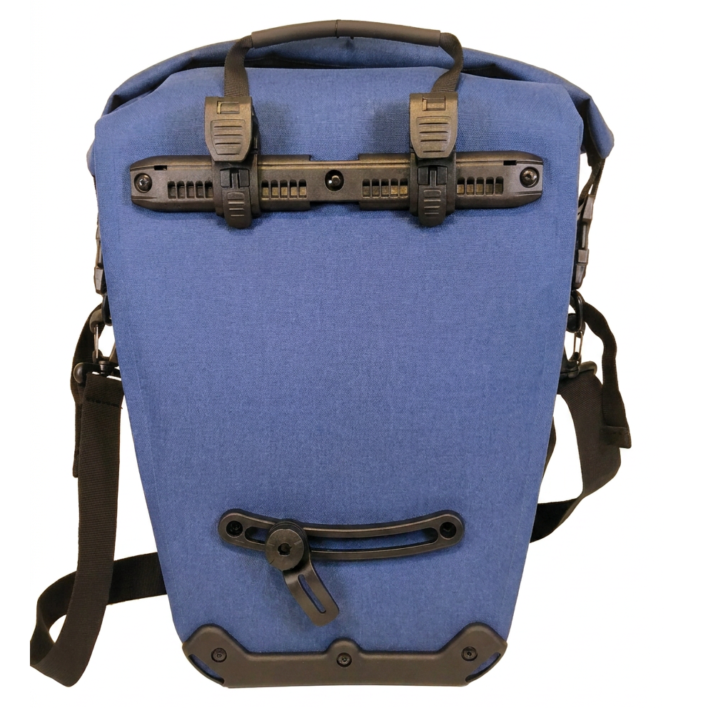 Alforja Bicicleta Outdoor 25 Lts Impermeable DRYSAFE Azul