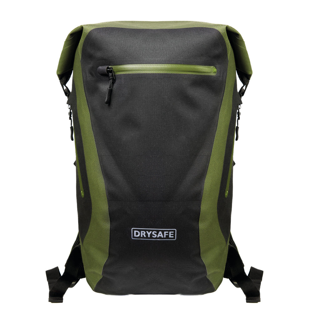 Mochila Outdoor LAJA TPU 18 Lts 100% Impermeable DRYSAFE Verde