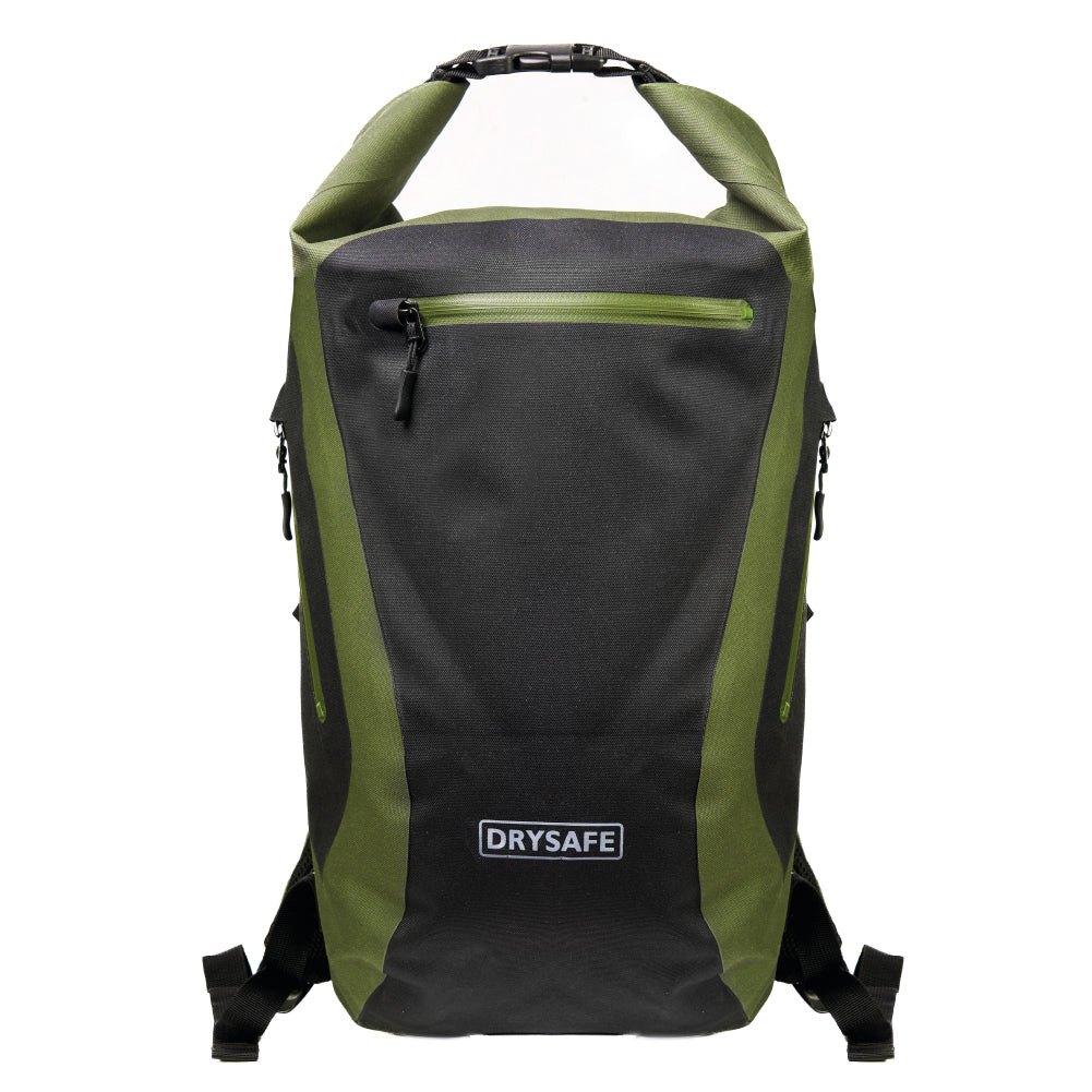 Mochila Outdoor LAJA TPU 18 Lts 100% Impermeable DRYSAFE Verde