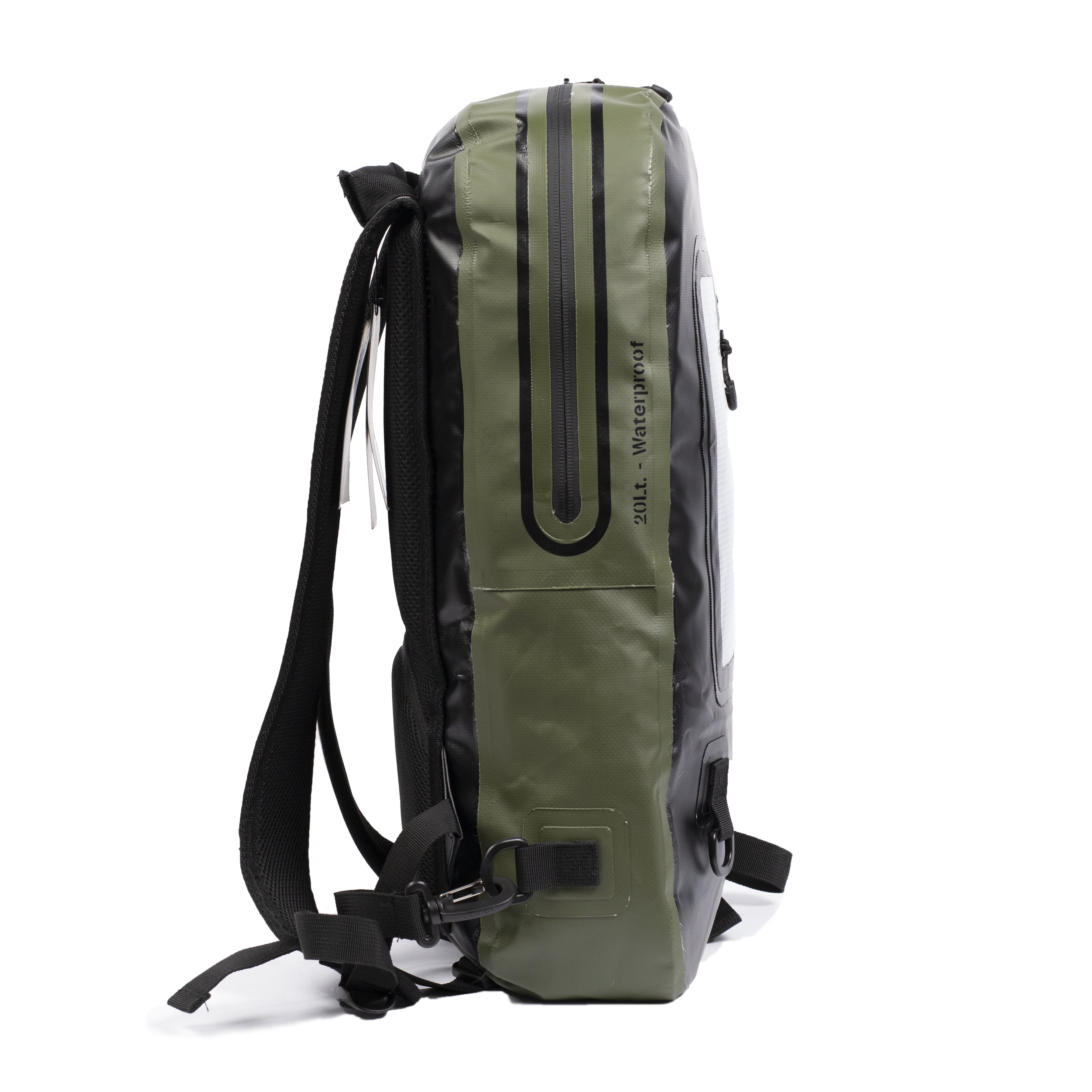 Mochila Notebook 20 Litros Waterproof - Drysafe - Verde 2
