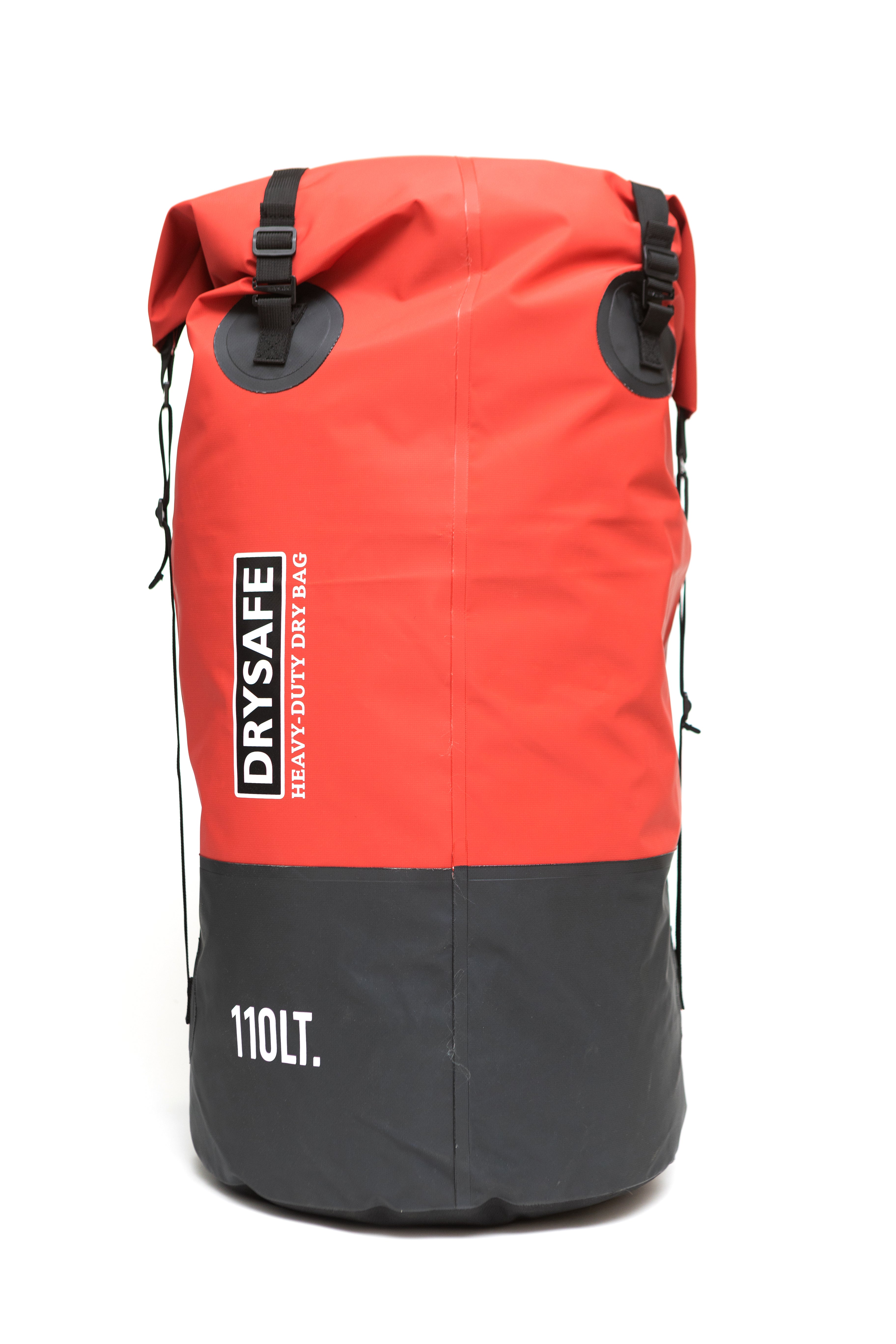 Bolsa Seca YELCHO 110 Lts, 100% Impermeable DRYSAFE Rojo
