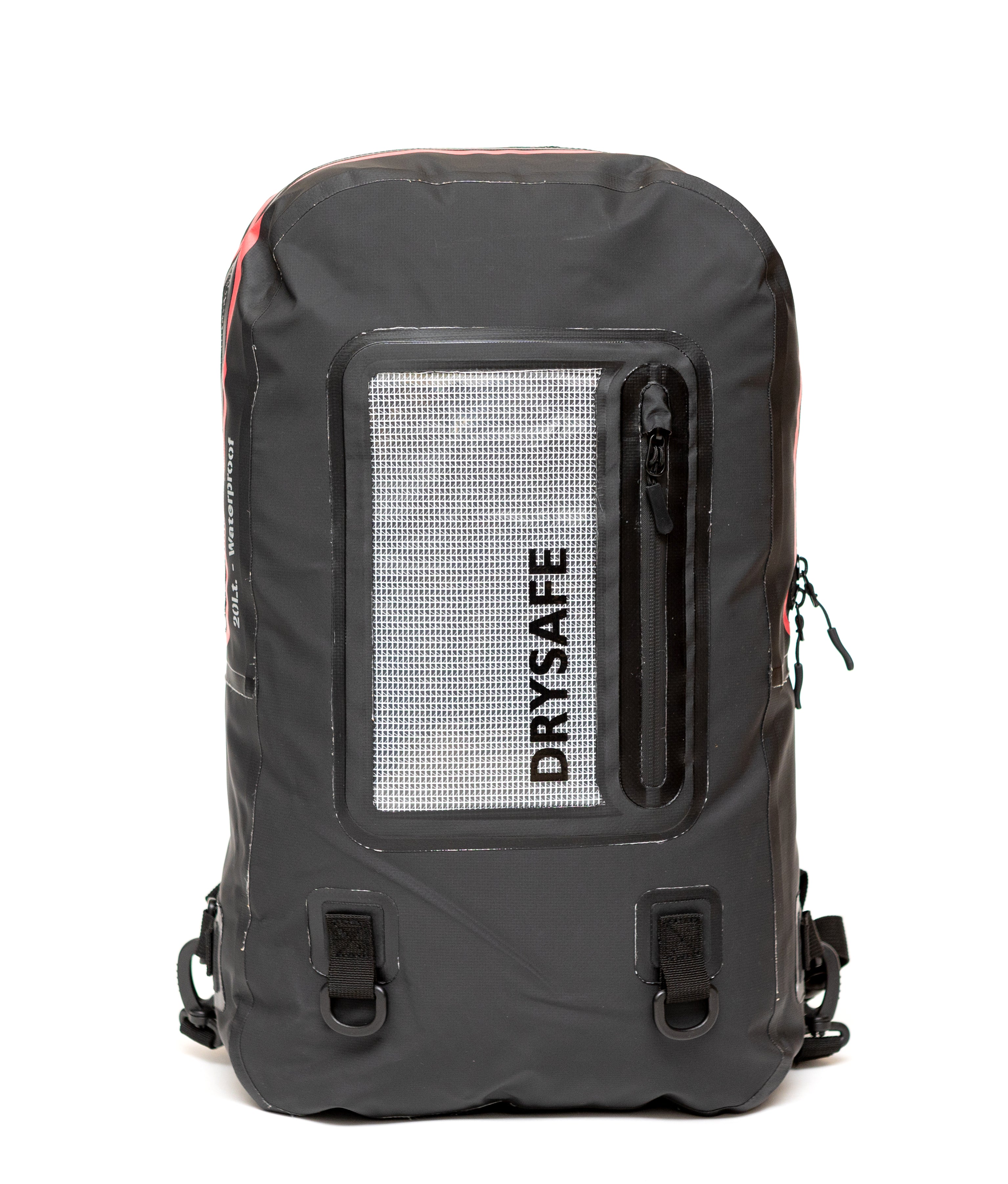 Mochila Outdoor PUKEM 20 Lts c/porta notebook DRYSAFE Negro Matte