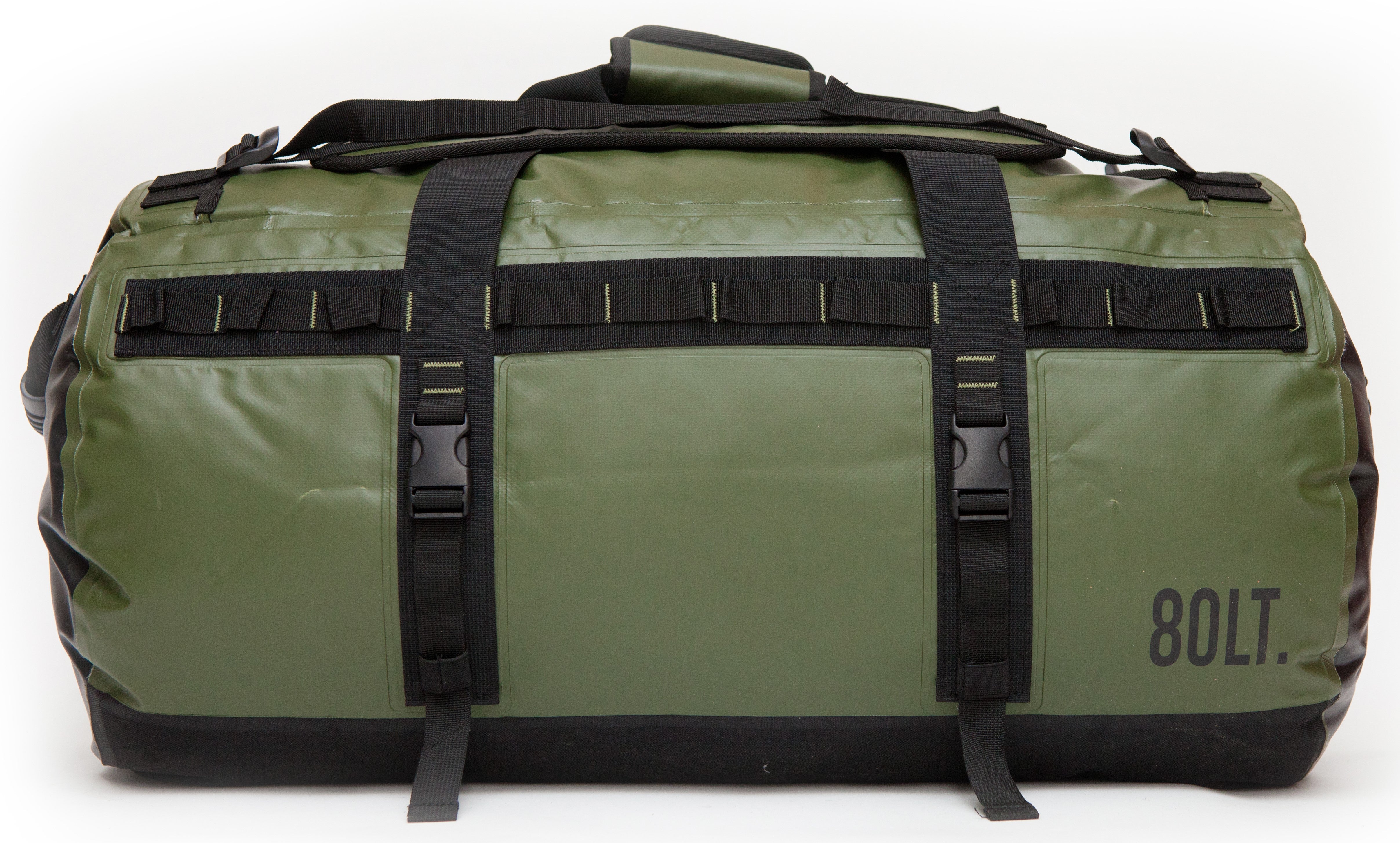Bolso Outdoor ANKEN 80 Lts Impermeable DRYSAFE verde Militar