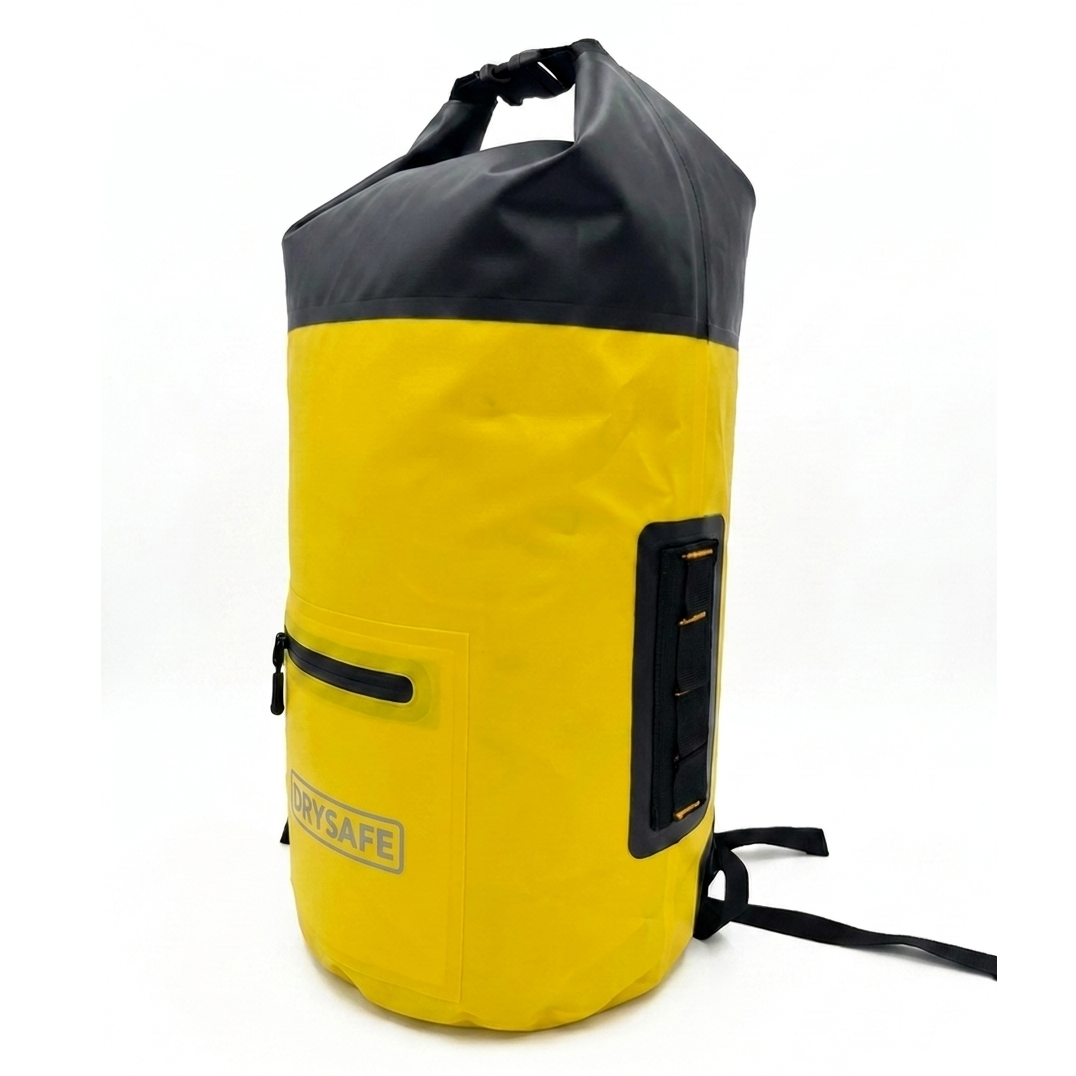 Mochila Outdoor MAWUN 30 Lts 100% Impermeable DRYSAFE  Amarillo