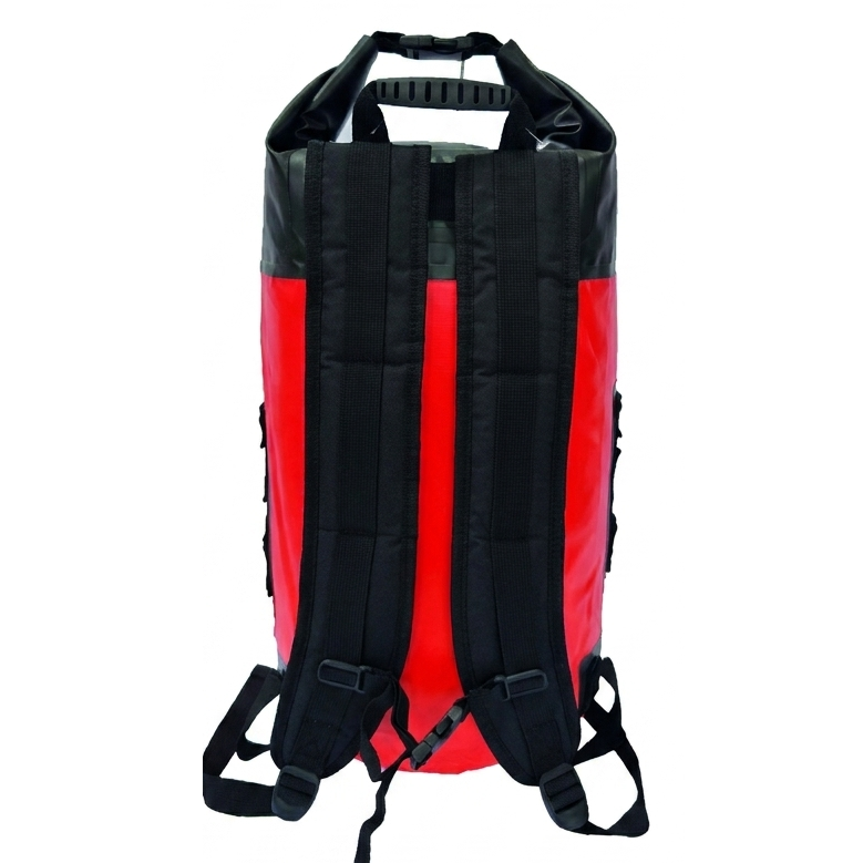 Mochila Outdoor 30 Lts 100% Impermeable DRYSAFE Rojo