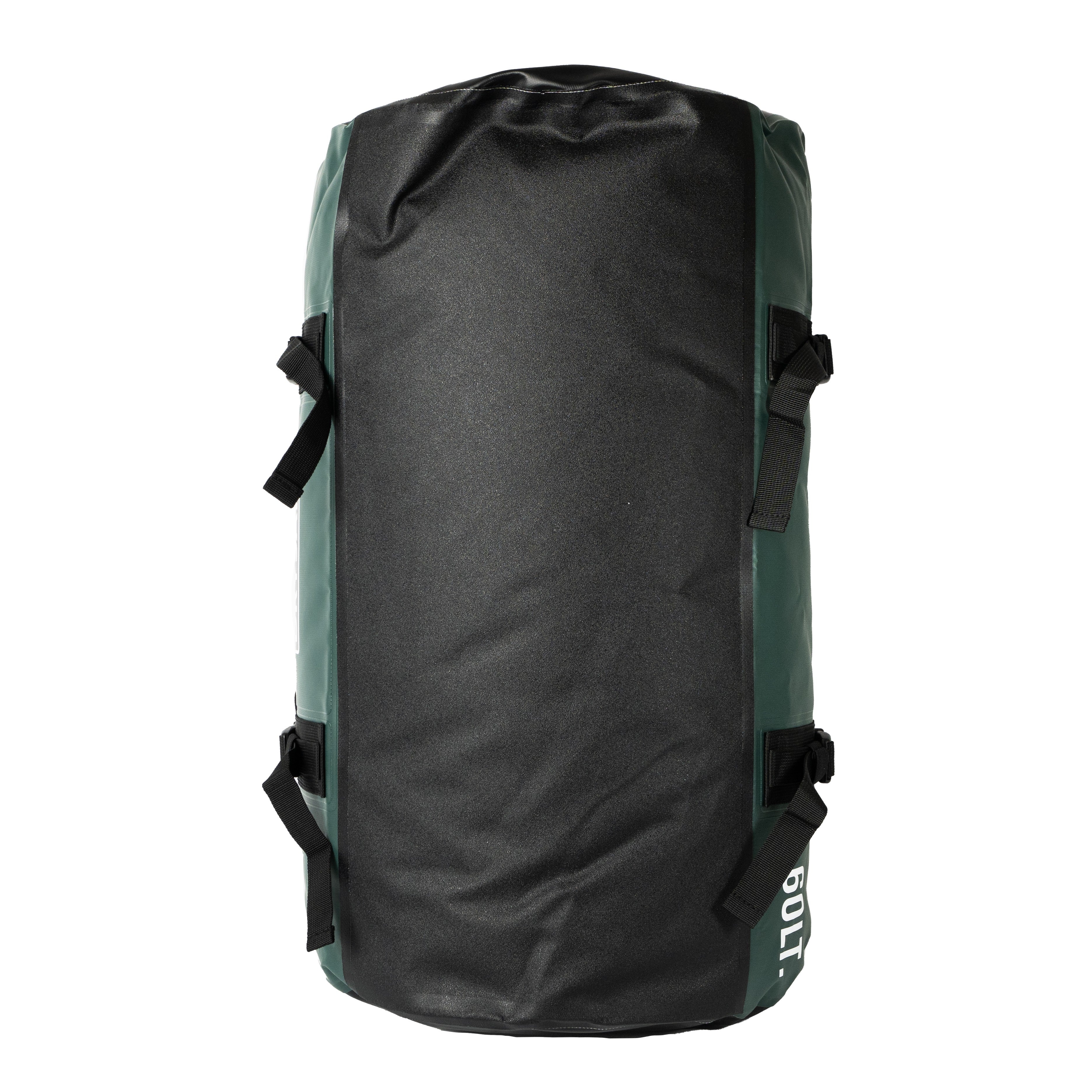 Bolso Outdoor MAWÜNKO 60 Lts Impermeable DRYSAFE Verde Petroleo
