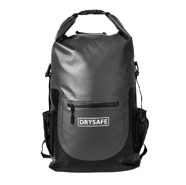Mochila Outdoor BAKER 25 Lts 100% Impermeable DRYSAFE Negra