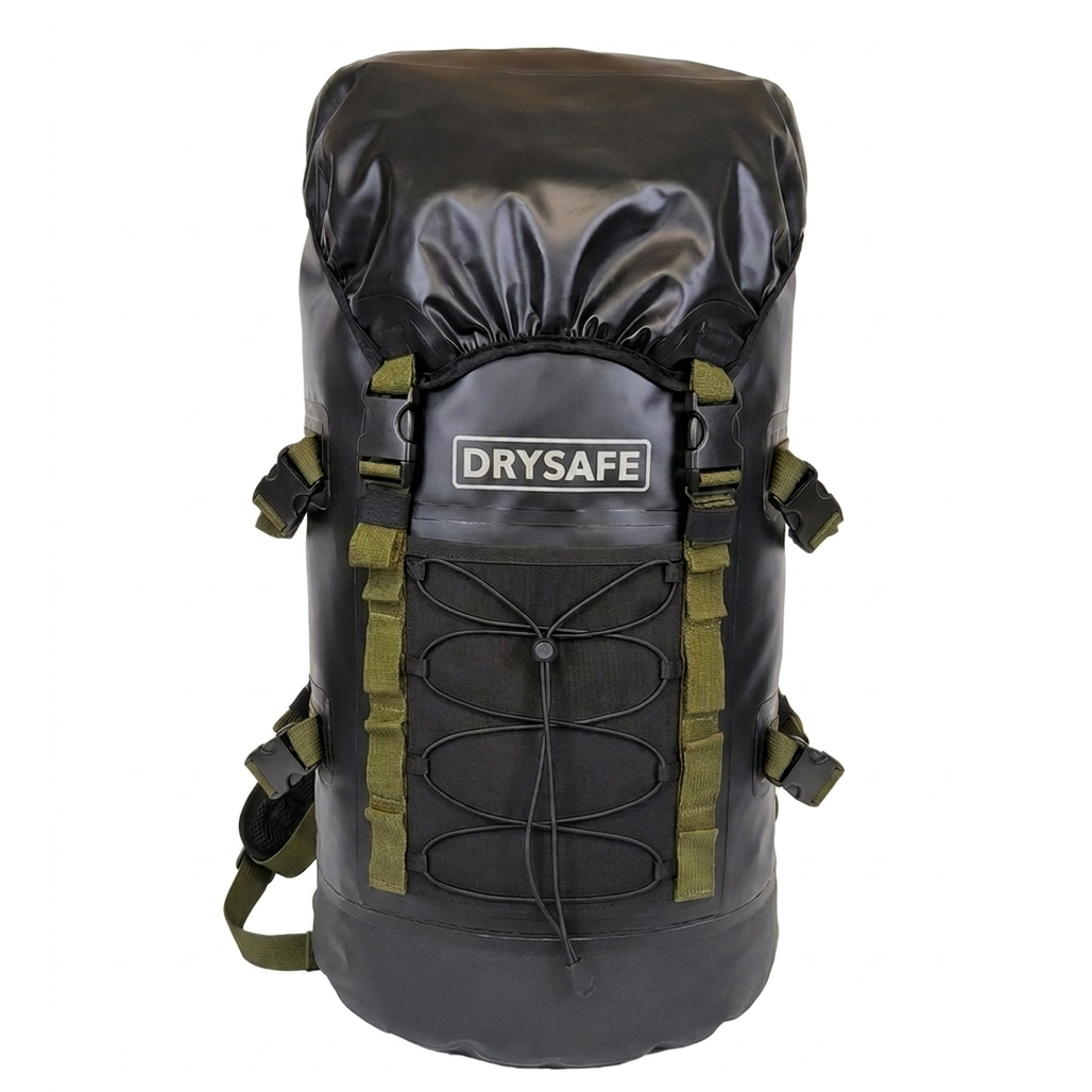 Mochila Exploradores 50 Lts, 100% Impermeable, Outdoor, Trekking, DRYSAFE