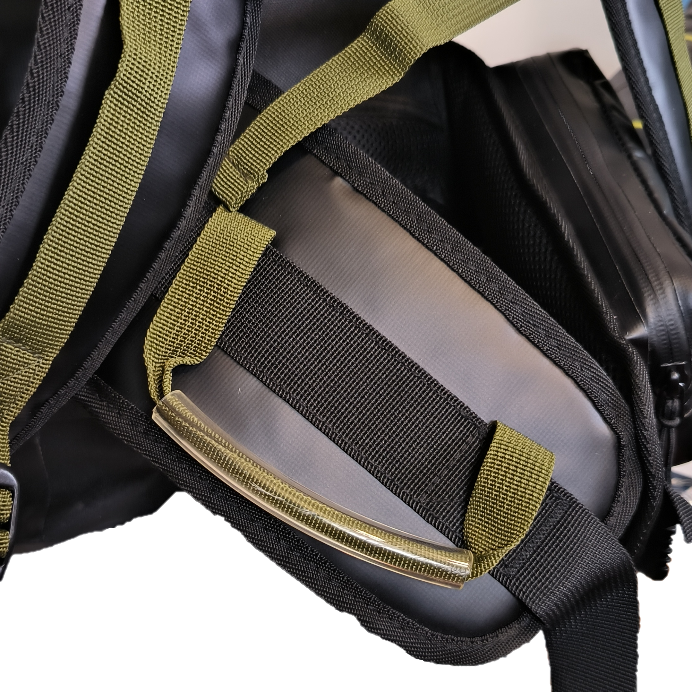 Mochila Exploradores 50 Lts, 100% Impermeable, Outdoor, Trekking, DRYSAFE