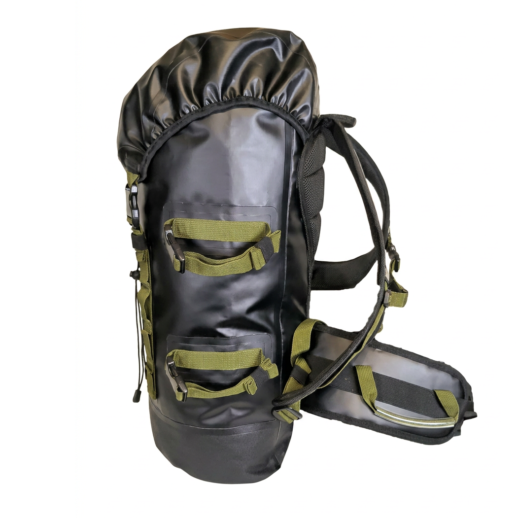 Mochila Exploradores 50 Lts, 100% Impermeable, Outdoor, Trekking, DRYSAFE