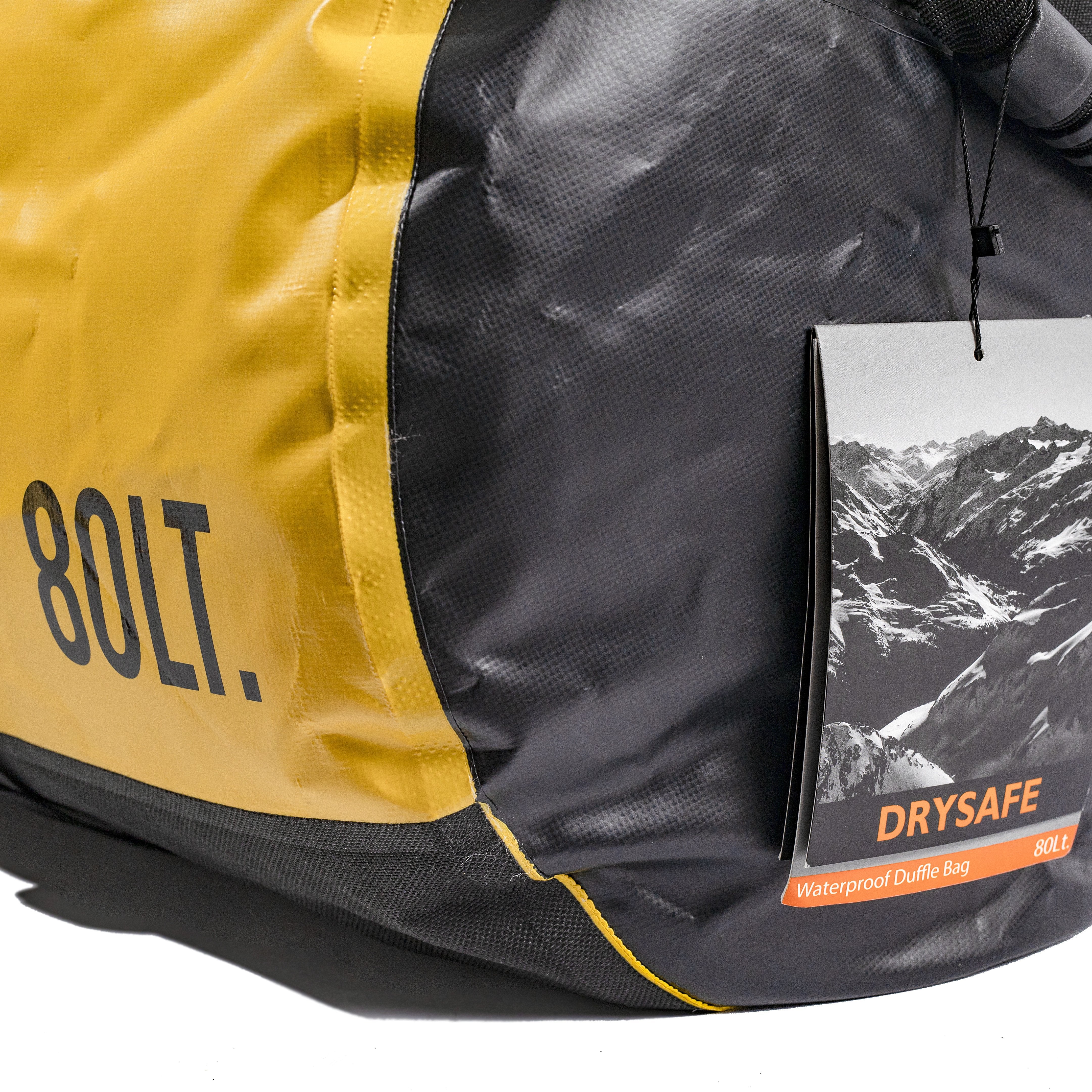 Bolso Duffel Bag 80 Litros Waterproof - Drysafe - Amarillo 3