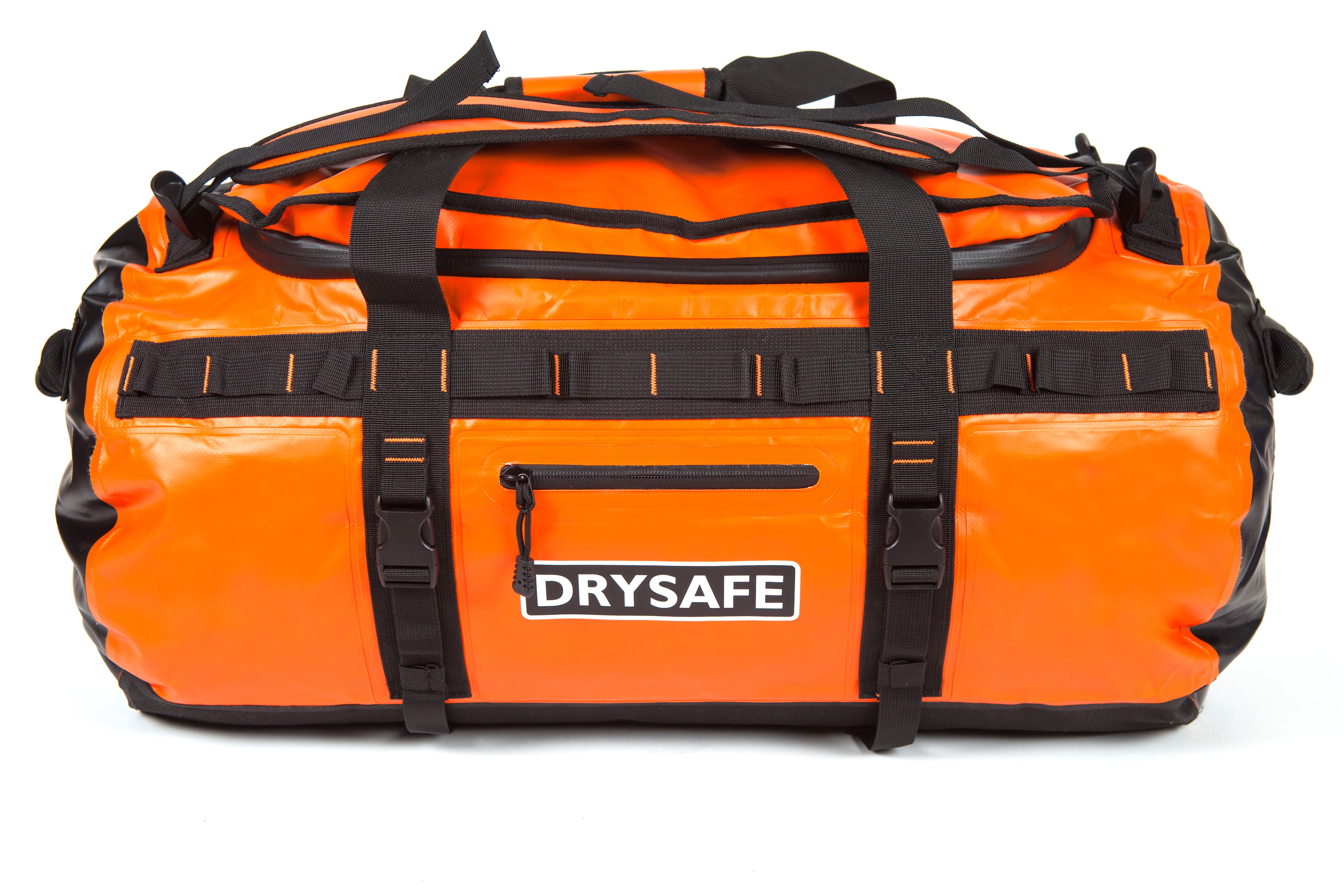 Bolso Duffel Bag 80 Litros Waterproof - Drysafe - Naranjo