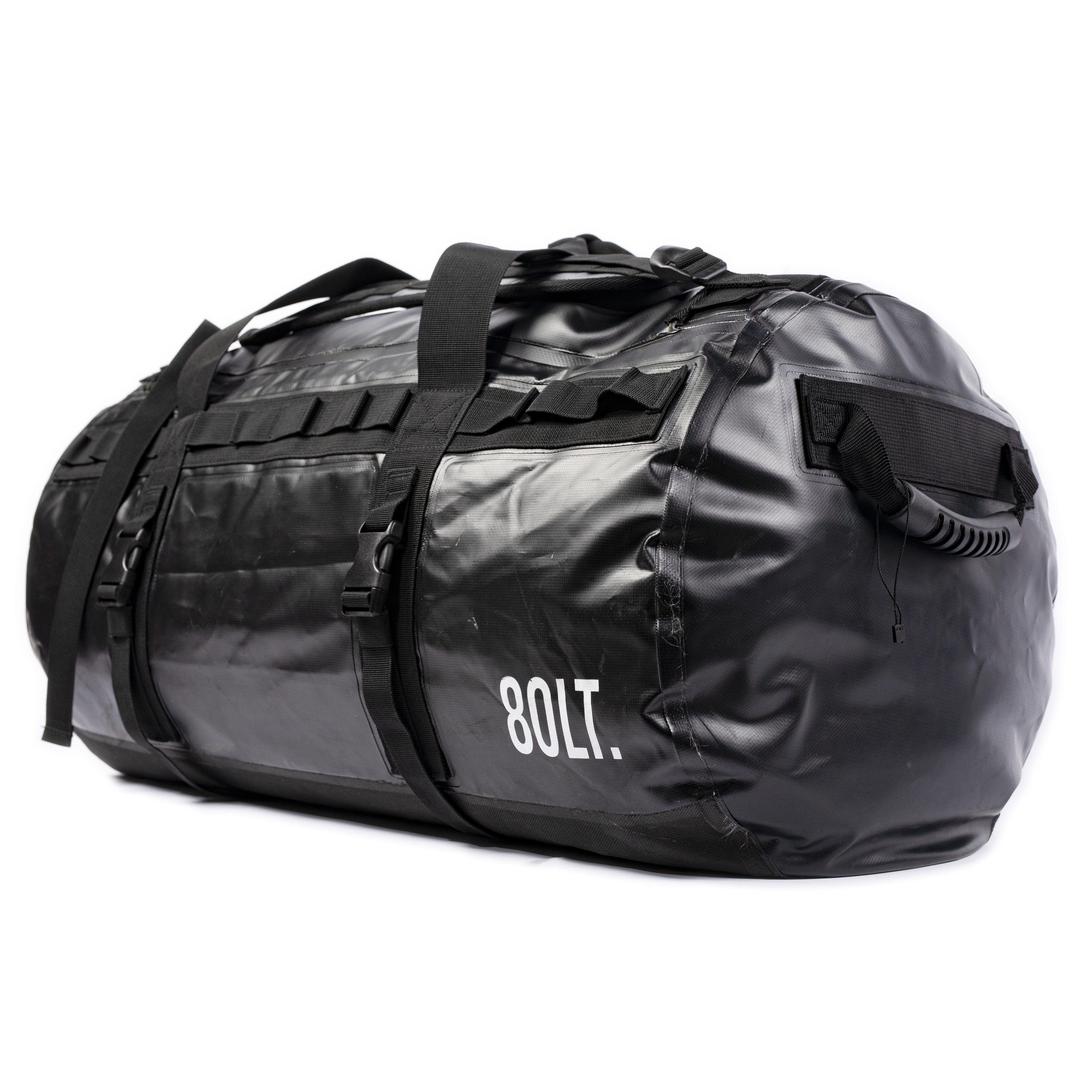 Bolso Duffel Bag 80 Litros Waterproof - Drysafe - Negro 2