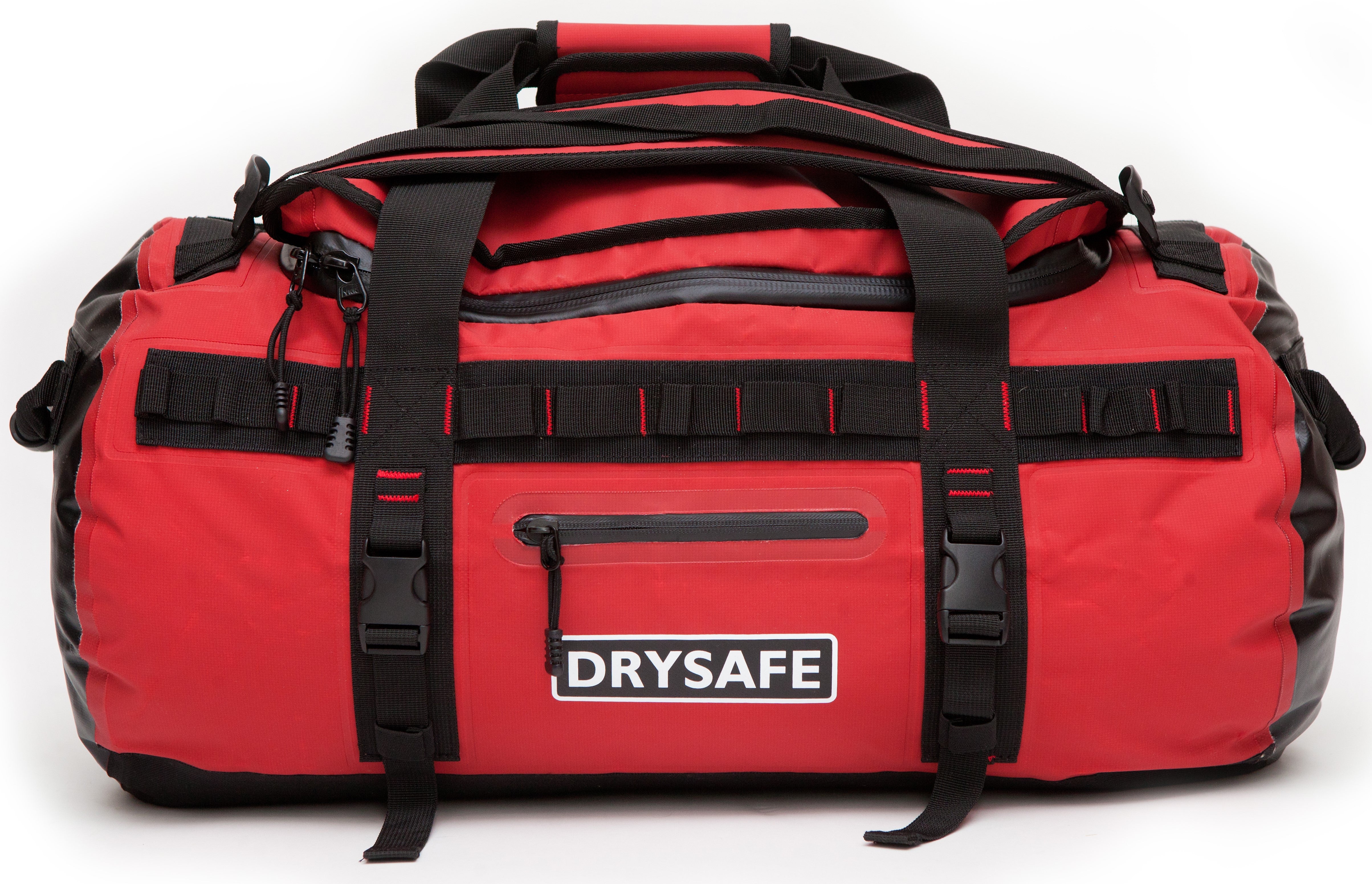 Bolso Duffel Bag 60 Litros Waterproof - Drysafe - Rojo