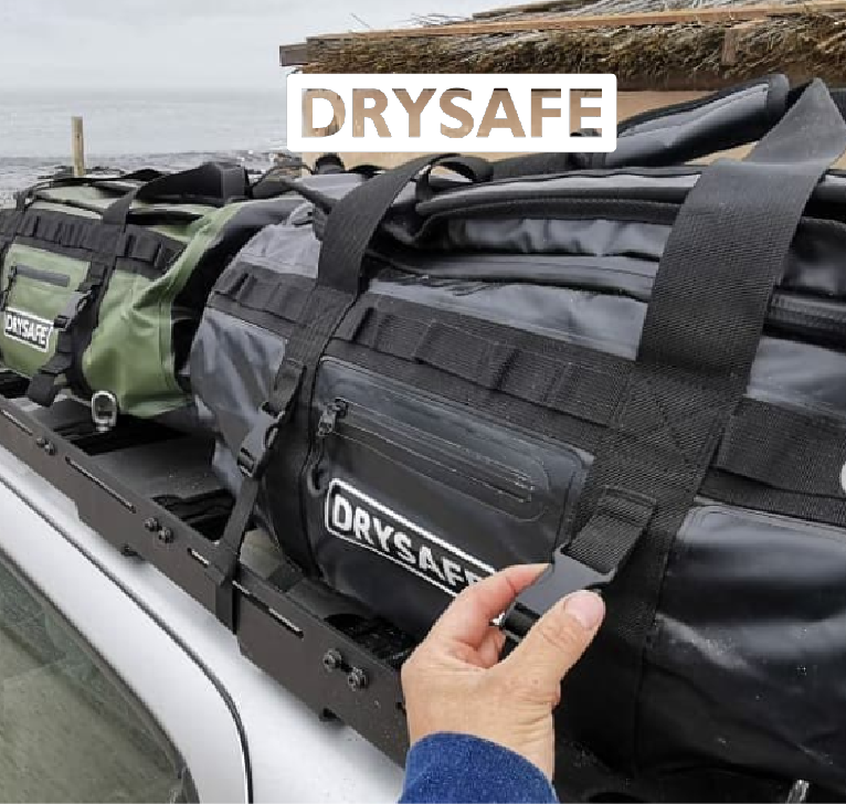 Bolso Duffel Bag 80 Litros Waterproof - Drysafe - Amarillo
