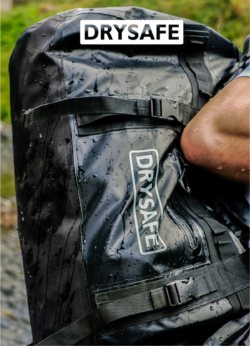 Bolso Duffel Bag 80 Litros Waterproof - Drysafe - Negro
